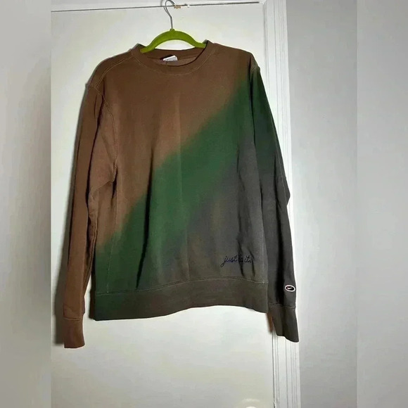 Nike NSW Game Day Club Crew Archaeo Brown Green Tri ColorFQ6142-256 Mens Medium - Picture 2 of 13